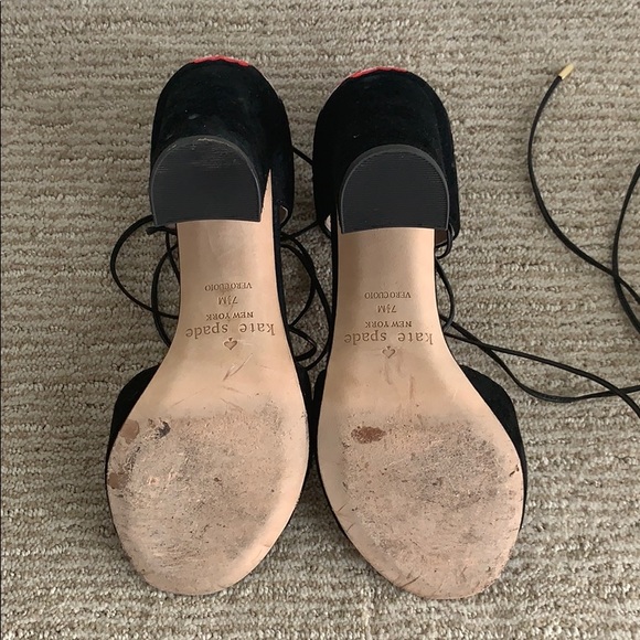 Kate spade embroidered heels - Picture 7 of 9